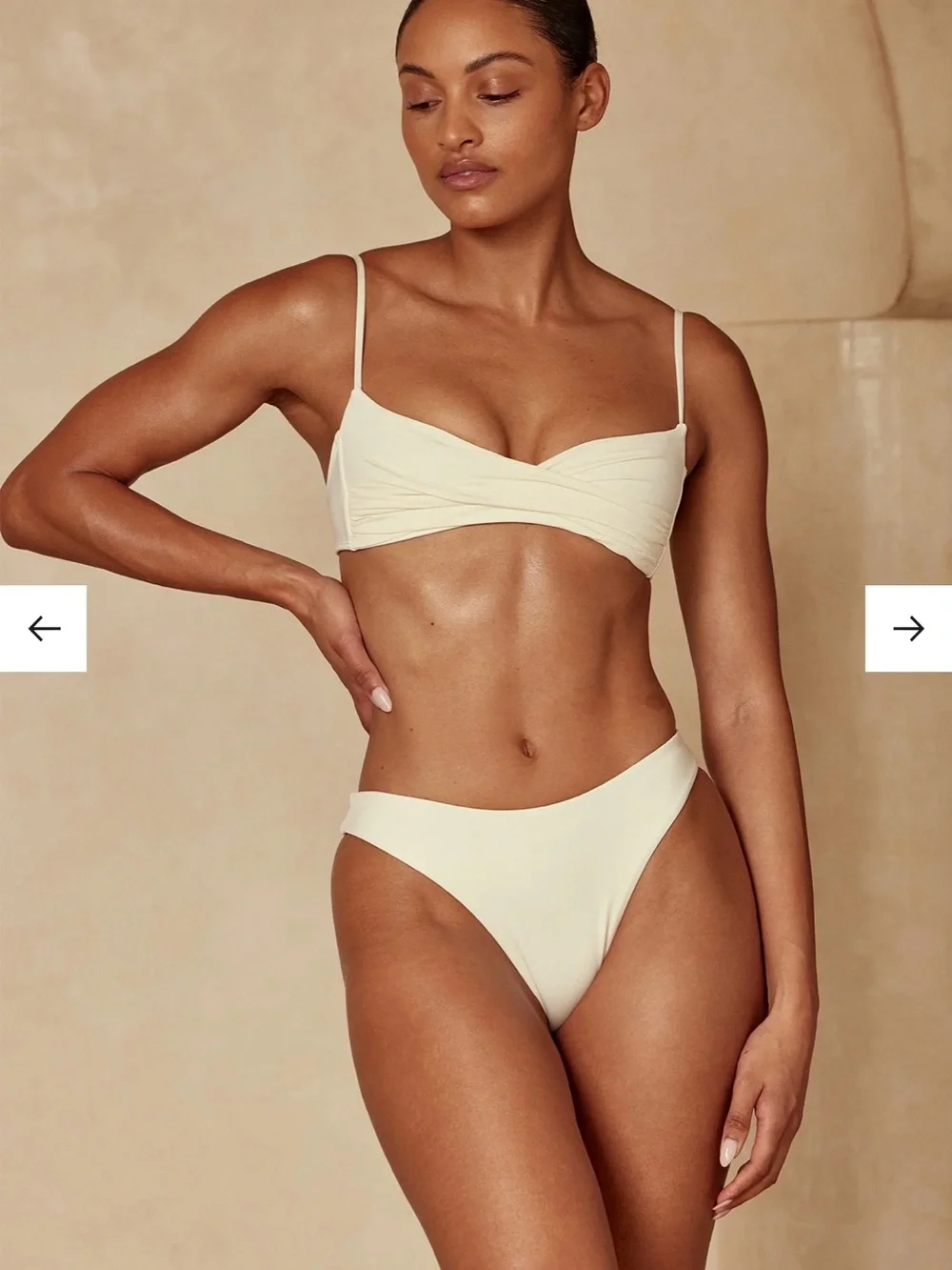 Monday Swimwear Bryon Bottom (Ivory)